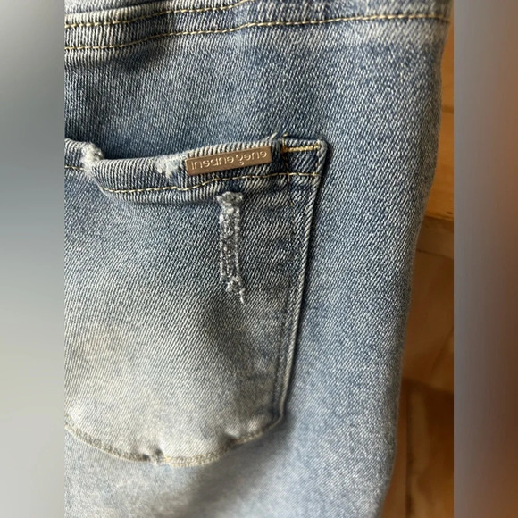 Insane Gene Straight Crop Raw Hem Jeans - Picture 6 of 12
